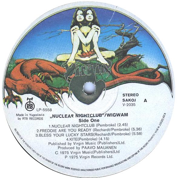 Yugoslavian Nuclear Nightclub label