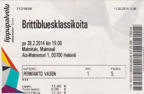 Ticket 28.02.14